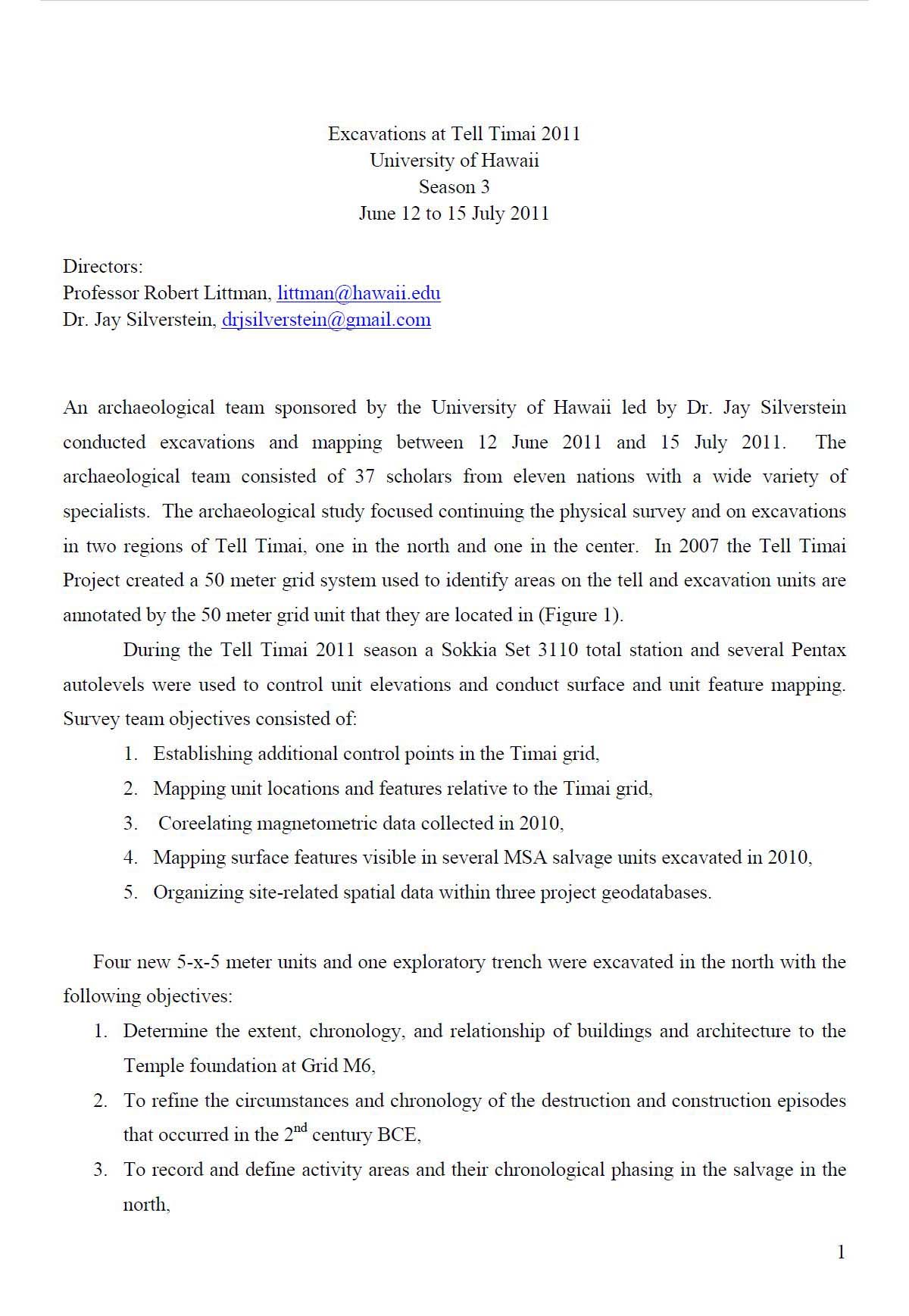 2011 Report